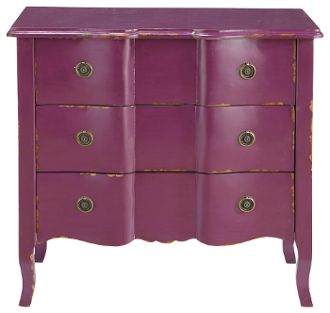 5 Wohngegenstände in Violett