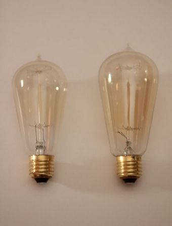 Vintage-Glühbirnen für Lampen im Industrie- & Vintagelook