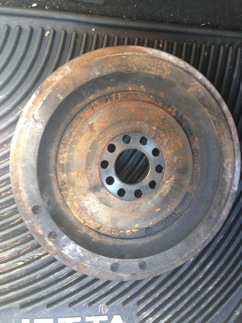 Quick flywheel refinishing/lightening question... VW Vortex