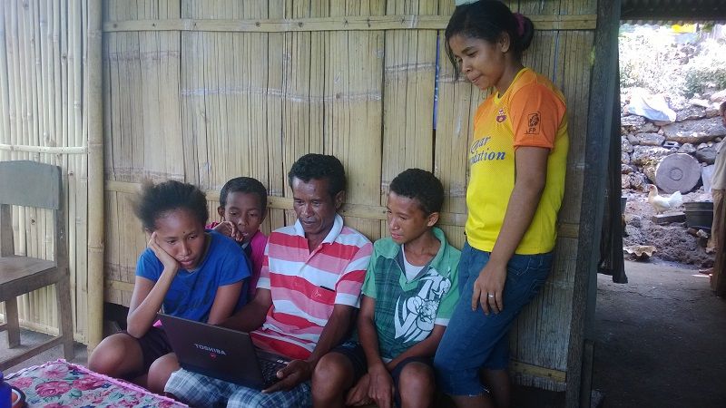 Alfonse and kids enjoying cartoons photo AlfonseandkidsenjoyingToyStory-1.jpg