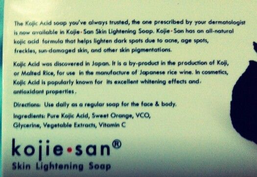 Kojie San Skin Lightening Soap review