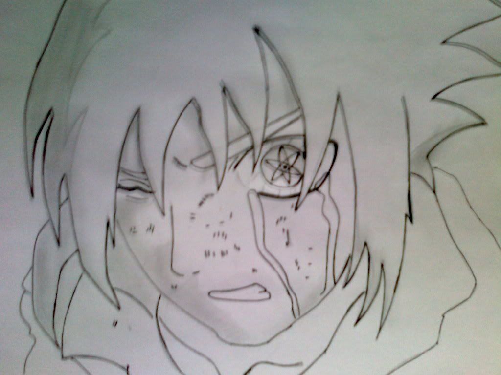 Como Dibujar A Sasuke Shippuden Imagui