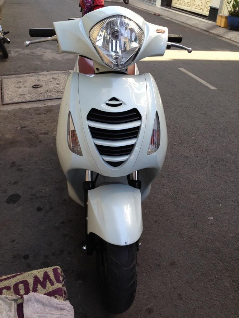 Cần bán Honda Ps 150i nhập ý màu trắng thảm đỏ leng keng - 3