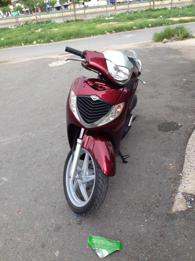 Bán Honda Sh150i nhập ý màu đỏ đô đời 2008 - 1