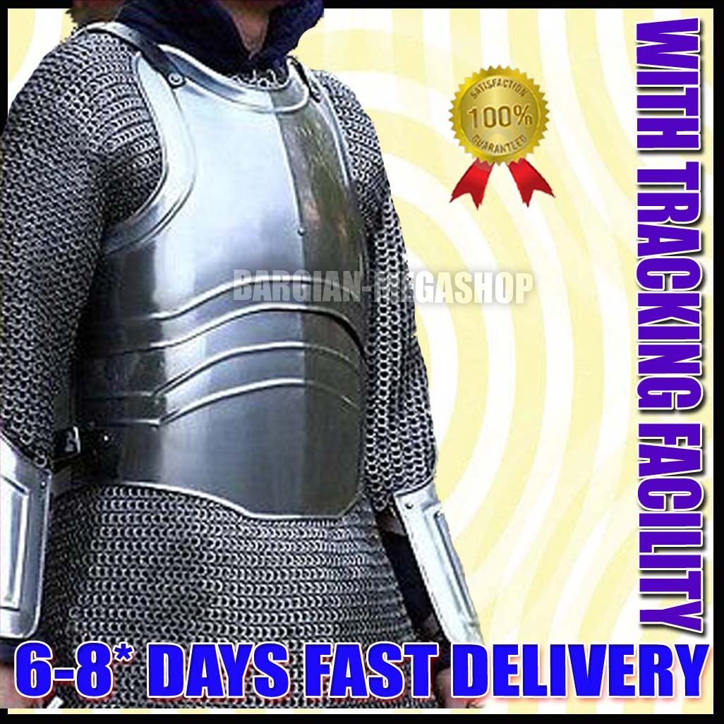 Medieval Chest Armor Knight Chest Plate Knights Chest Armor Armour over