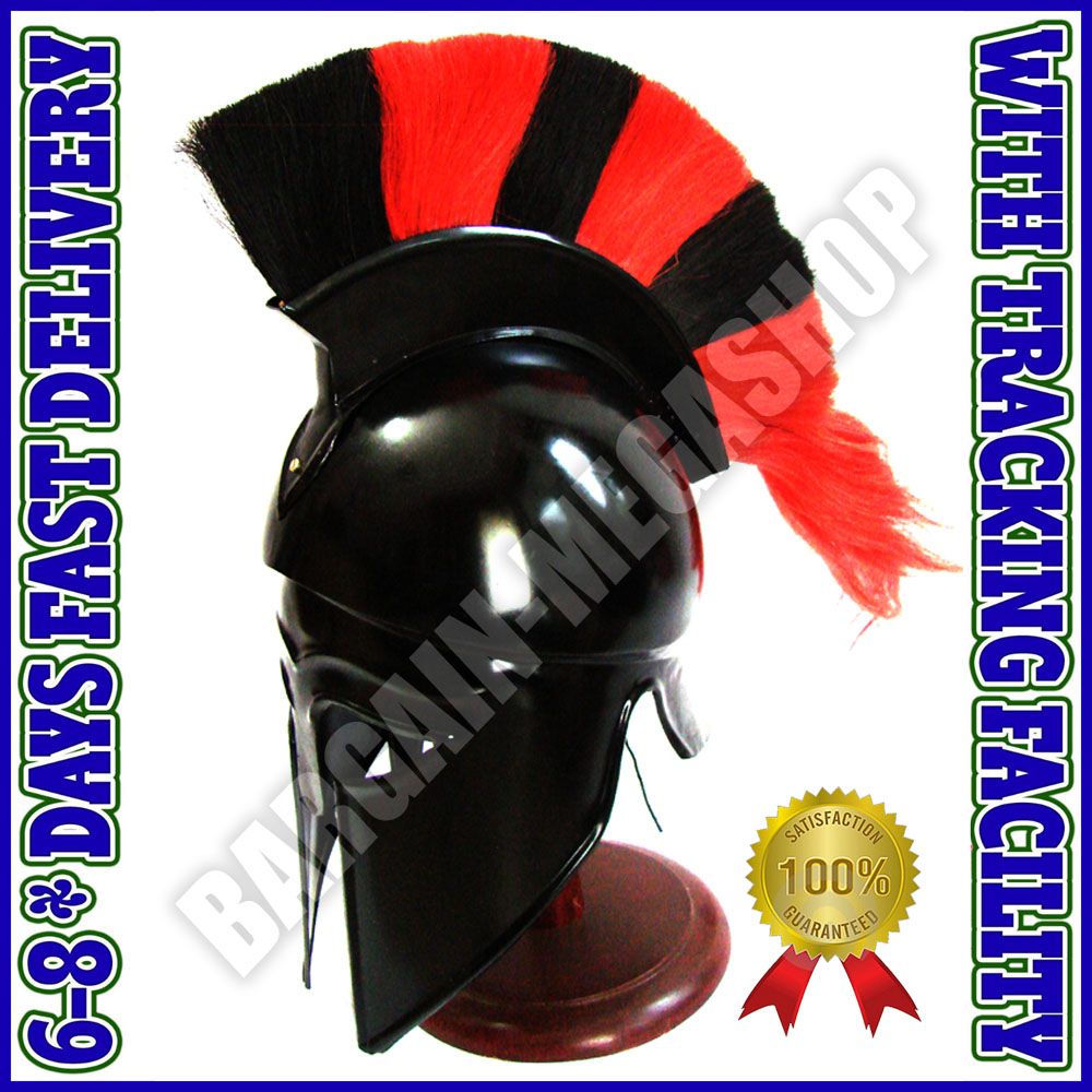 Sca Black Roman Helm 11