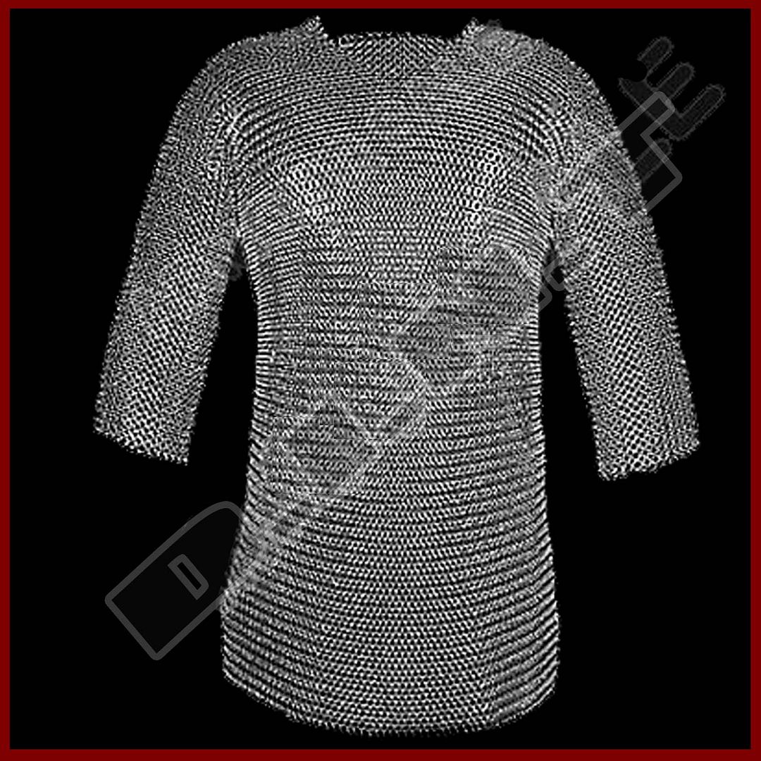 chainmail print t shirt