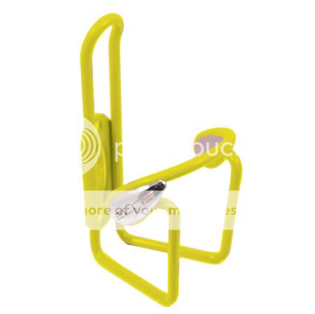 Elite Ciussi Gel Water Bottle Cage Fixie Road Mountain Bike Yellow 