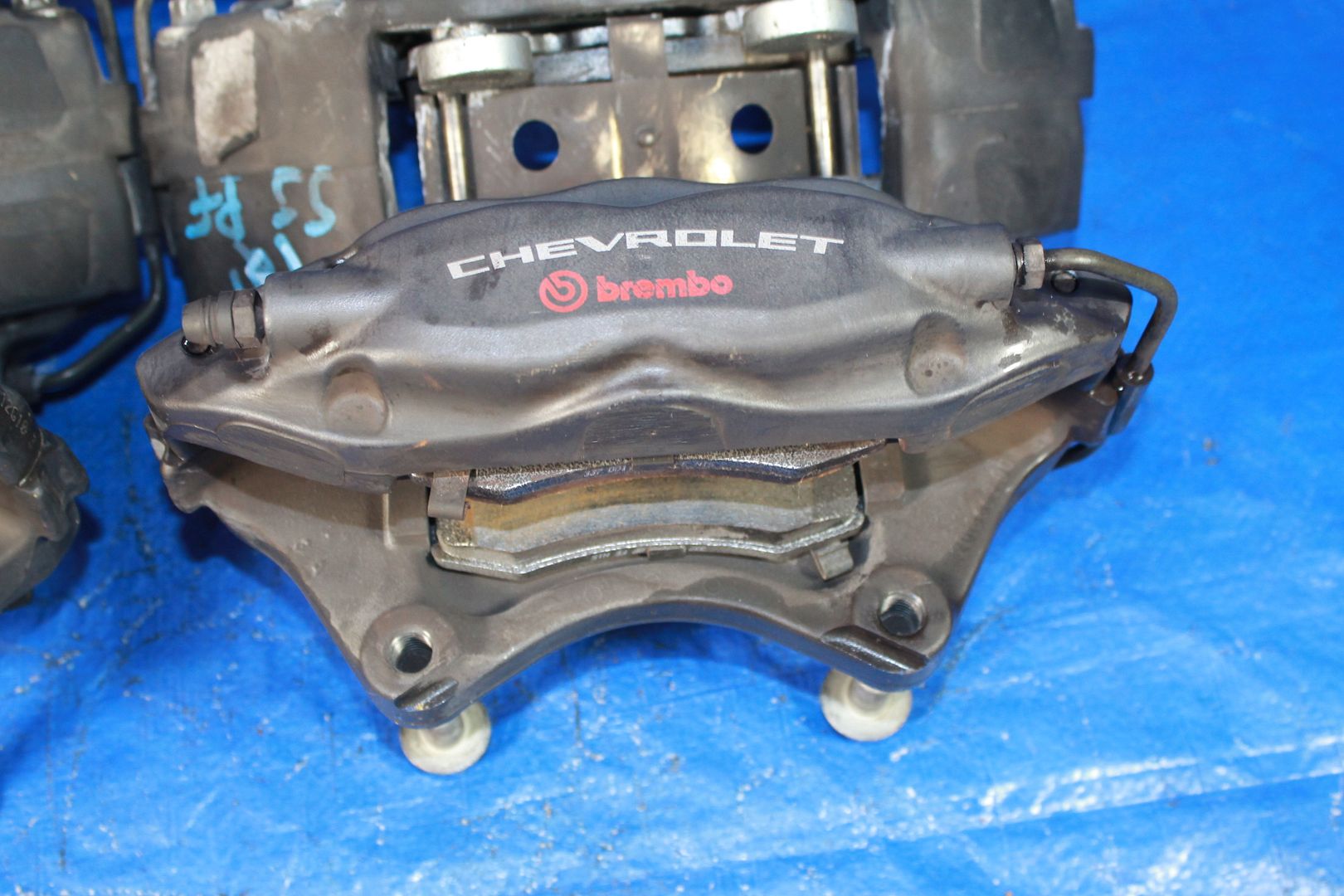 10-15 CHEVROLET CAMARO SS OEM BREMBO BRAKE CALIPERS FULL SET FRONT REAR ...